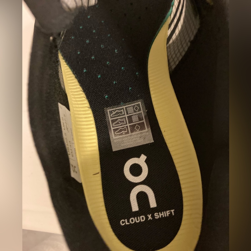 ON Running Sneakers Navy and Graphite Athletic Sz 9.5(men) Cloud X Shift - Picture 11 of 16